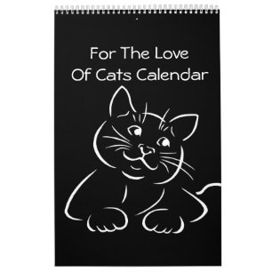 Mural Pour L'Amour Des Chats Calendrier