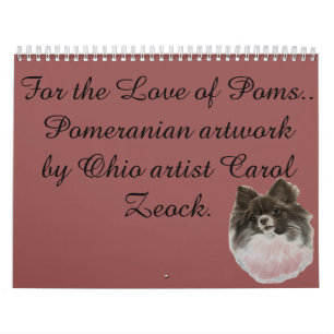 Mural Pour l'amour du calendrier de Poms par Carol Zeock
