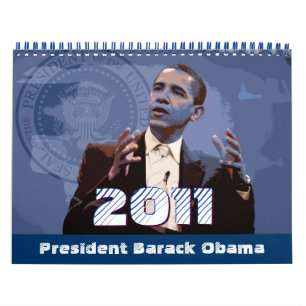 Mural Président Barack Obama - Calendrier 2011