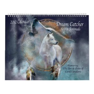 Mural Receveur rêveur - calendrier 2012 d'art d'animaux