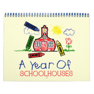 Mural Retour Au Calendrier Scolaire - Une Année D'Écol