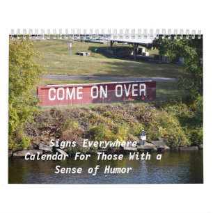 Mural Signes partout, Calendrier