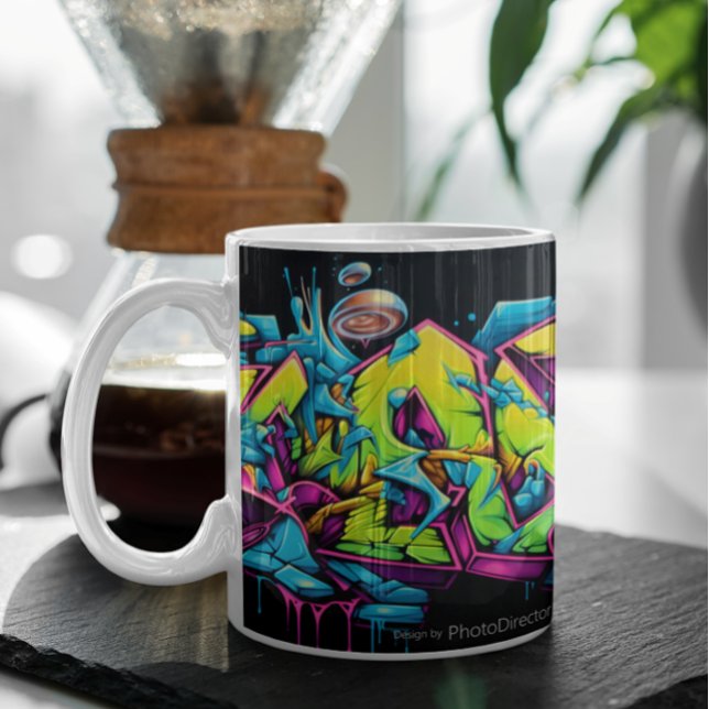 Mural-Tag 1 Kaffeetasse (Mural Tag Variation 3 Coffee Mug )