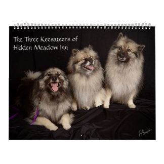 Mural Trois gardiens du calendrier de Hidden Meadow Inn