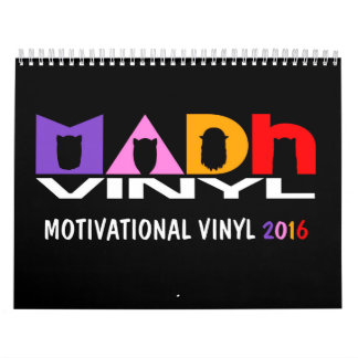 Mural Vinyle de MADh calendrier de 12 mois
