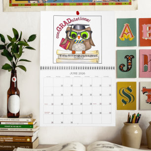 Mural Visions & Verses Année de l'inspiration Calendrier