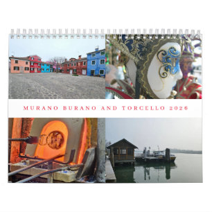 Murano Burano und Torcello 2026 Kalender