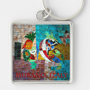 Murano Mosaik III Schlüsselanhänger