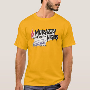 Murazzi Sound System Nächte - Urbane Graffiti T-Shirt