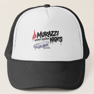 Murazzi Sound System Nächte - Urbane Graffiti Truckerkappe