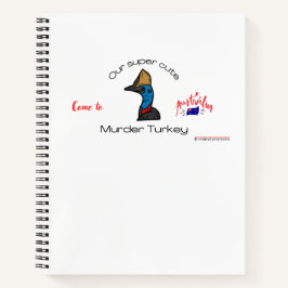 Murder Turkey - Notebook Notizbuch