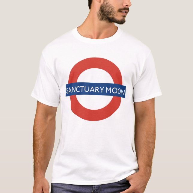 Murderbot Diaries Sanctuary Moon Roundel  T-Shirt (Vorderseite)