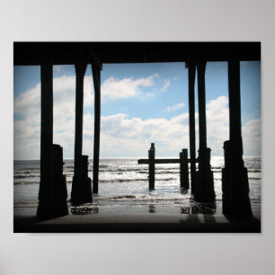 Murdochs Pier Galveston Insel Poster