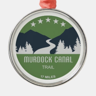 Murdock Canal Trail Utah Ornament Aus Metall
