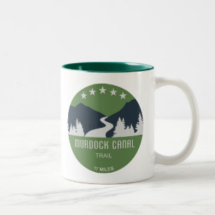 Murdock Canal Trail Utah Zweifarbige Tasse