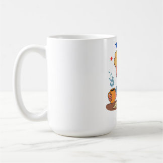Müred Office Worker Cartoon - Funny Coffee & Work Kaffeetasse
