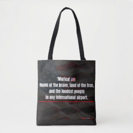 'Murica! Lustiger Patriotischer Tragetasche - 250. Tasche