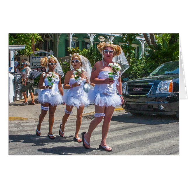 Muriels Hochzeits-Karte (Vorderseite (Horizontal))