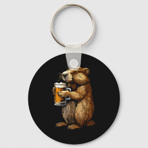 Murmelbier schlüsselanhänger