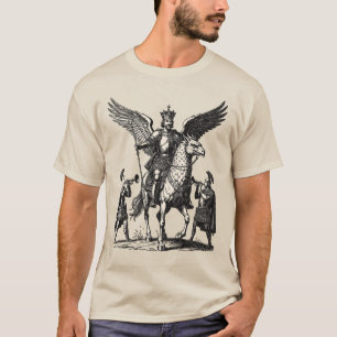 Murmelndes Vorbote der schattigen Himmel T-Shirt