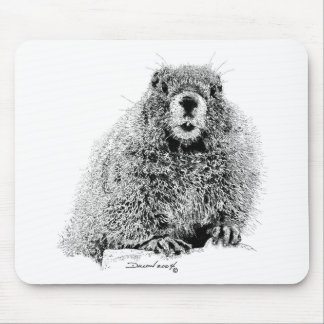 Murmeltier Mousepad