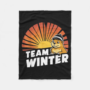 Murmeltiers Tag Team Winter Fleecedecke