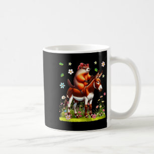 Murmeltierschenkelreiter Eselliebhaber Kinder  Kaffeetasse