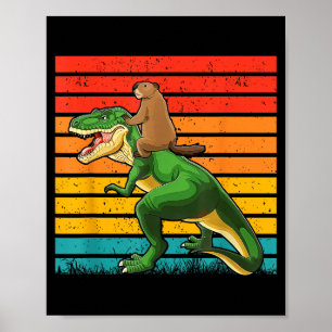 Murmeltiershirt-Dekorationen Kostüm Waldmurmeltier Poster