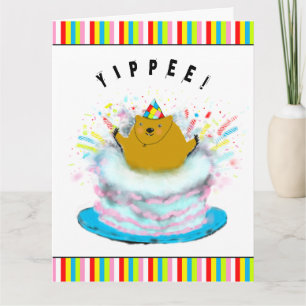 Murmeltiertag Geburtstag Karte