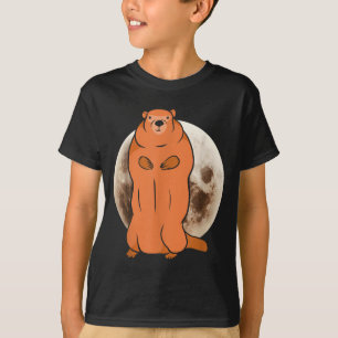 Murmeltiertag Vollmond Murmeltier _2 T-Shirt