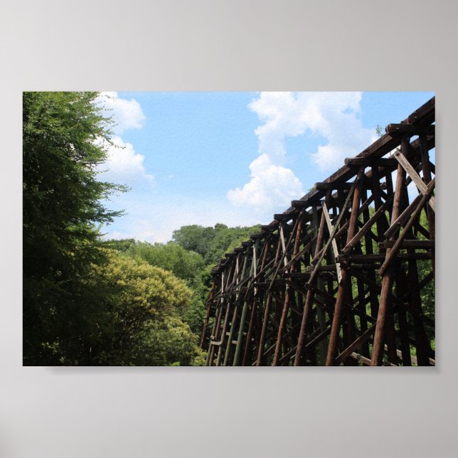 Murmur Trestle Bridge - Album Art Poster (Vorne)