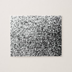 Murmuration Schwarzweiss-Puzzlespiel