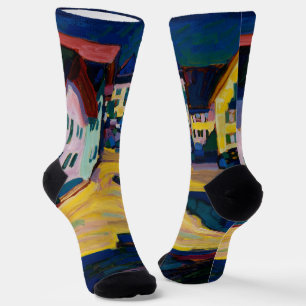 Murnau Burggrabenstrasse 1 - Wassily Kandinsky Socken