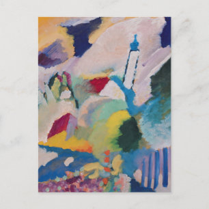 Murnau with Church 1910 Postkarte