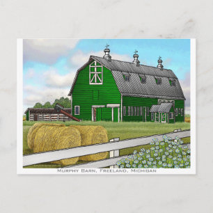 Murphy Barn Postkarte