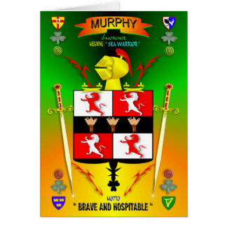 MURPHY-FAMILIEN-WAPPEN WAPPEN UND SCHILD