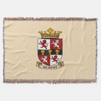 Murphy Familien Wappen Wurfdecke Decke