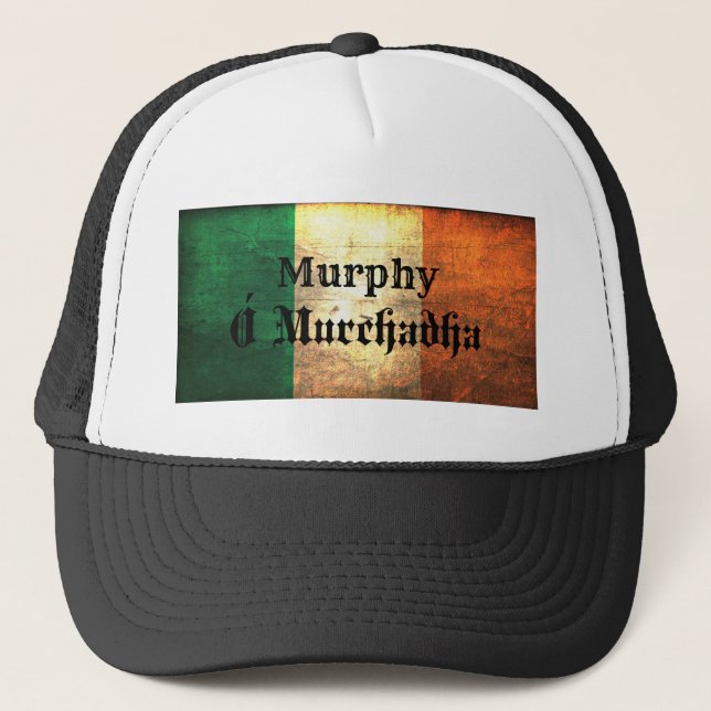 Murphy Irish Flag Truckerkappe (Vorderseite)