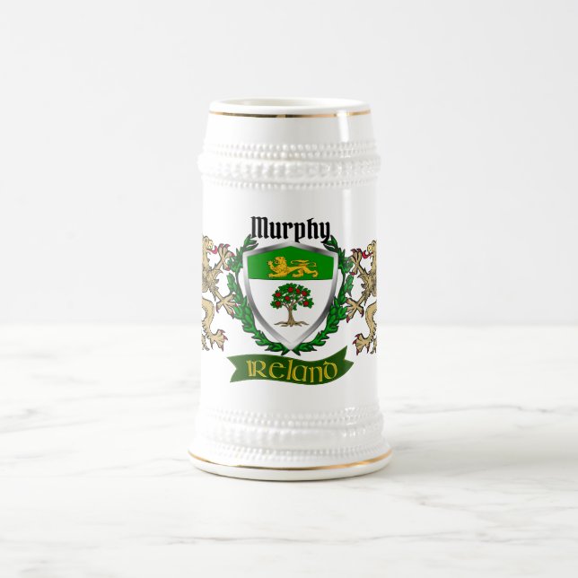 Murphy Irish Shield Bierglas (Mittel)