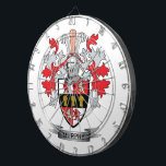 Murphy-Wappen Dartscheibe<br><div class="desc">Erhalten Sie Ihr Murphy-Familienname-Familienwappen oder Wappen gedruckt auf allen diesen billigen Geschenken.  Iren-Murphy-Familienwappen und Murphy-Wappen</div>