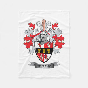 Murphy-Wappen Fleecedecke