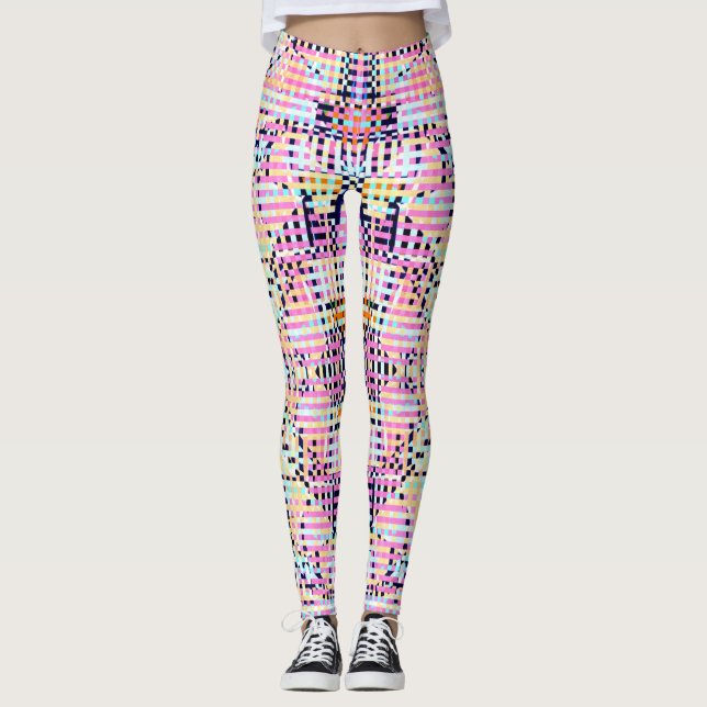 Murray Abstrakt Pattern Leggings (Vorderseite)
