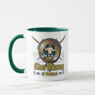 Murray Atholl Clan Abzeichen Tasse