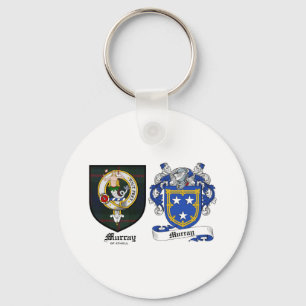 Murray-Clan-Wappen u. Murray-Wappen Schlüsselanhänger
