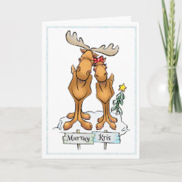 Murray Kris Moose Holiday Spaß Card Karte