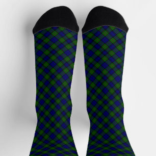 Murray tartan Blau kariert Socken