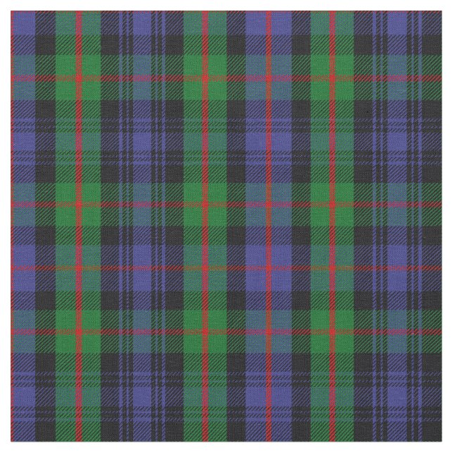 Murraytartan-Druck Stoff (Nahaufnahme)