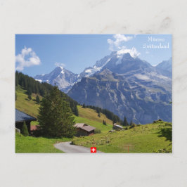 Mürren, Schweiz Postcard Postkarte