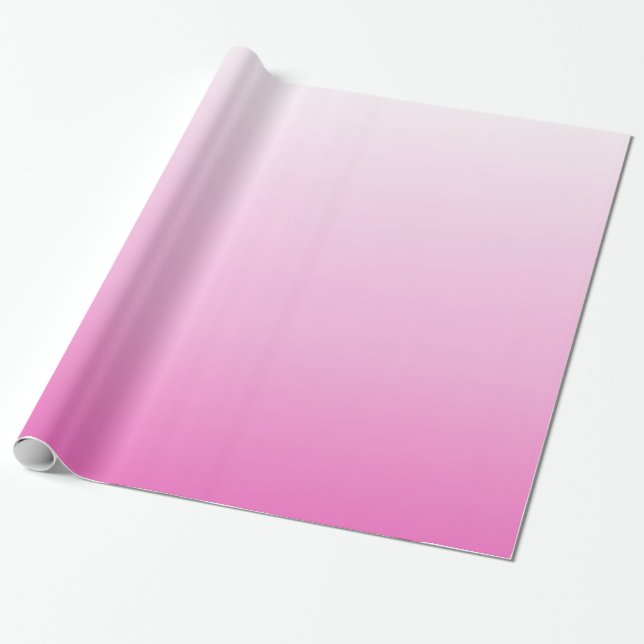 Mürrisch-chische Monogramme Rosa-Omermagenta Geschenkpapier (Ungerollt)