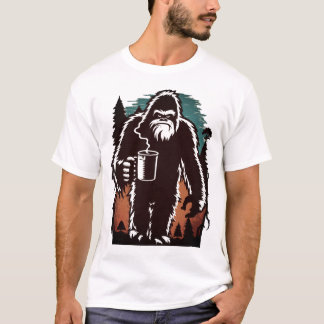 mürrisch mit Kaffee "Verlass mir alleine" T-Shirt